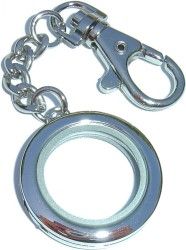 Large Round Keychain
