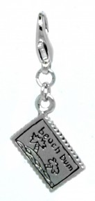 BEACH BUM POSTCARD DANGLE