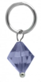 BOHO BEAD SMOKEY LILAC