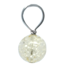 Champagne Bubbles Crackle Glass Stamp