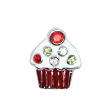 CRYSTAL CUPCAKE CHARM