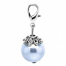 ICE GRAY PEARL DANGLE