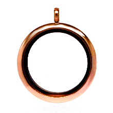 Large Rose Gold Locket