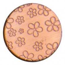 LARGE ROSE GOLD FLOWER