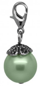 PISTACHIO PEARL DANGLE