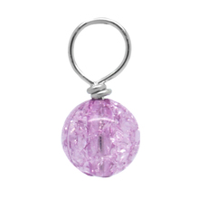 Raspberry Ice Crackle Glass Stamp