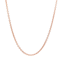 Rose Gold Thin Chain 18