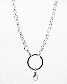 SILVER LARGE ROLO CHAIN 18