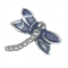 SILVER & LAVENDER DRAGONFLY