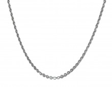 SILVER SMALL ROLO CHAIN 18