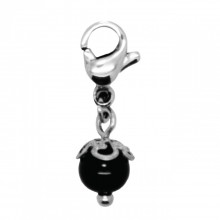 SMALL BLACK PEARL DANGLE
