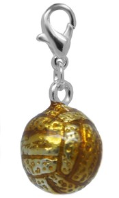 VINTAGE FINISH VOLLEYBALL DANGLE