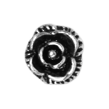 VINTAGE SILVER ROSE