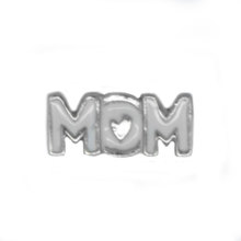 WHITE& SILVER MOM CHARM